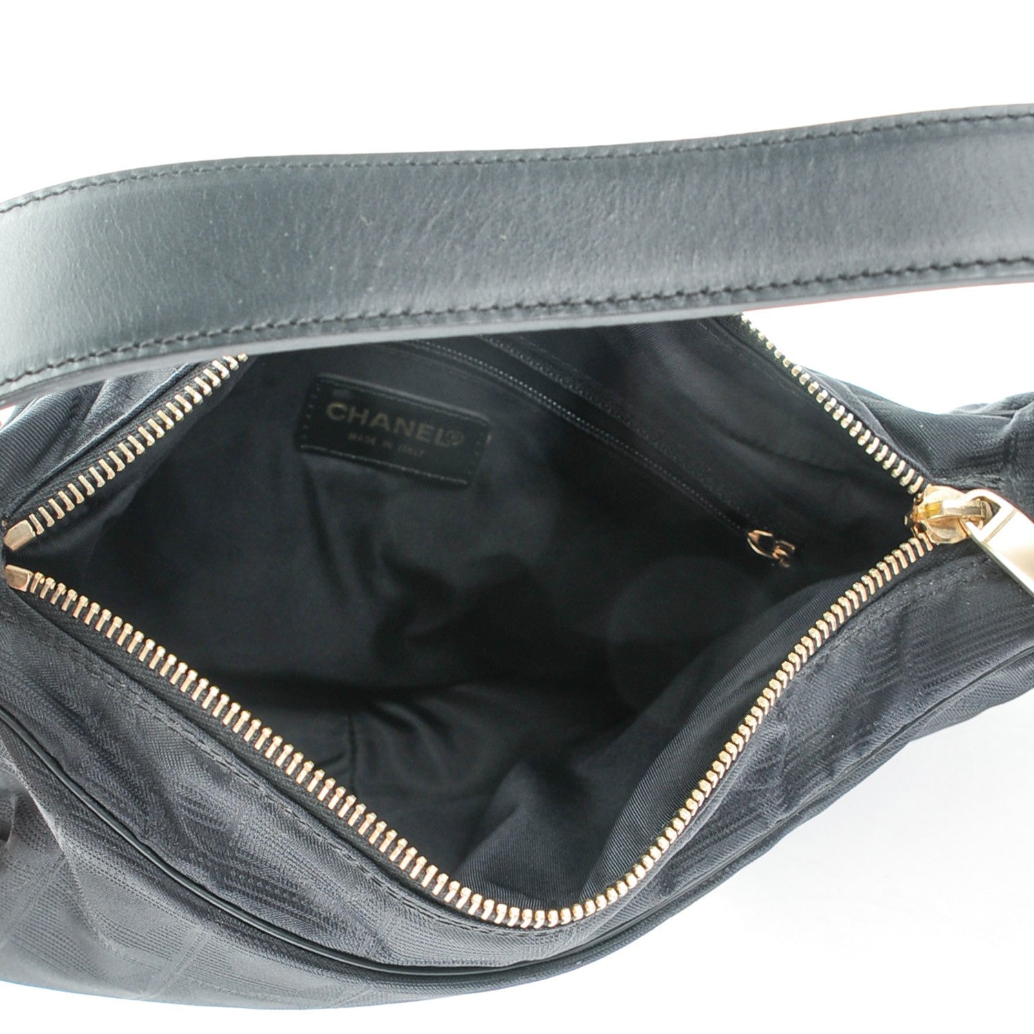 Chanel Nylon Travel Hobo Black 5 of 7