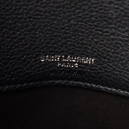 Saint Laurent Grained Calfskin Small Supple Sac De Jour Black 6 of 11