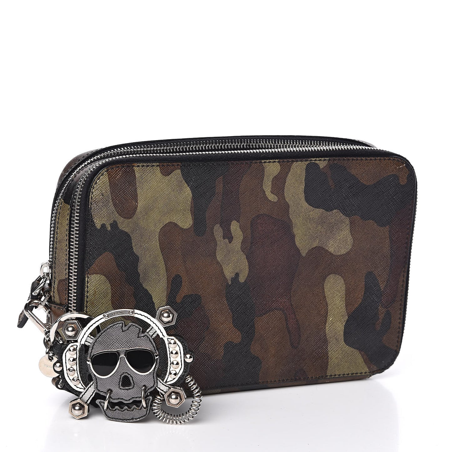 Saffiano Camouflage Travel Bag Mimetico
