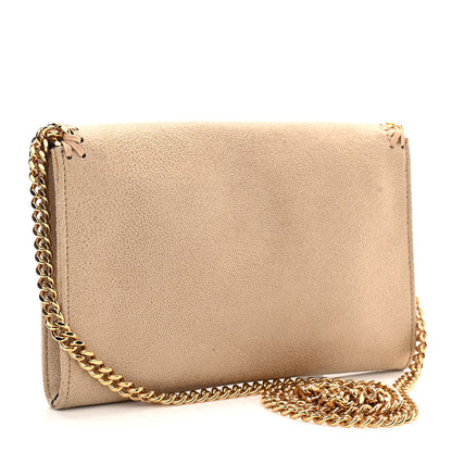 Stella McCartney Shaggy Deer Mini Falabella Crossbody Bag Beige 2 of 8