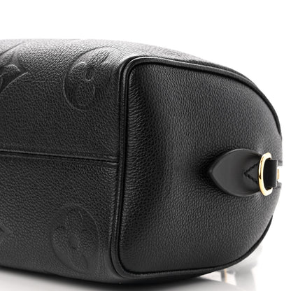 Louis Vuitton Empreinte Monogram Giant Speedy Bandouliere 20 Black 9 of 9