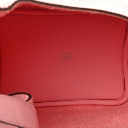 Hermes Taurillon Clemence Picotin Lock 18 PM Rose Sakura 5 of 8