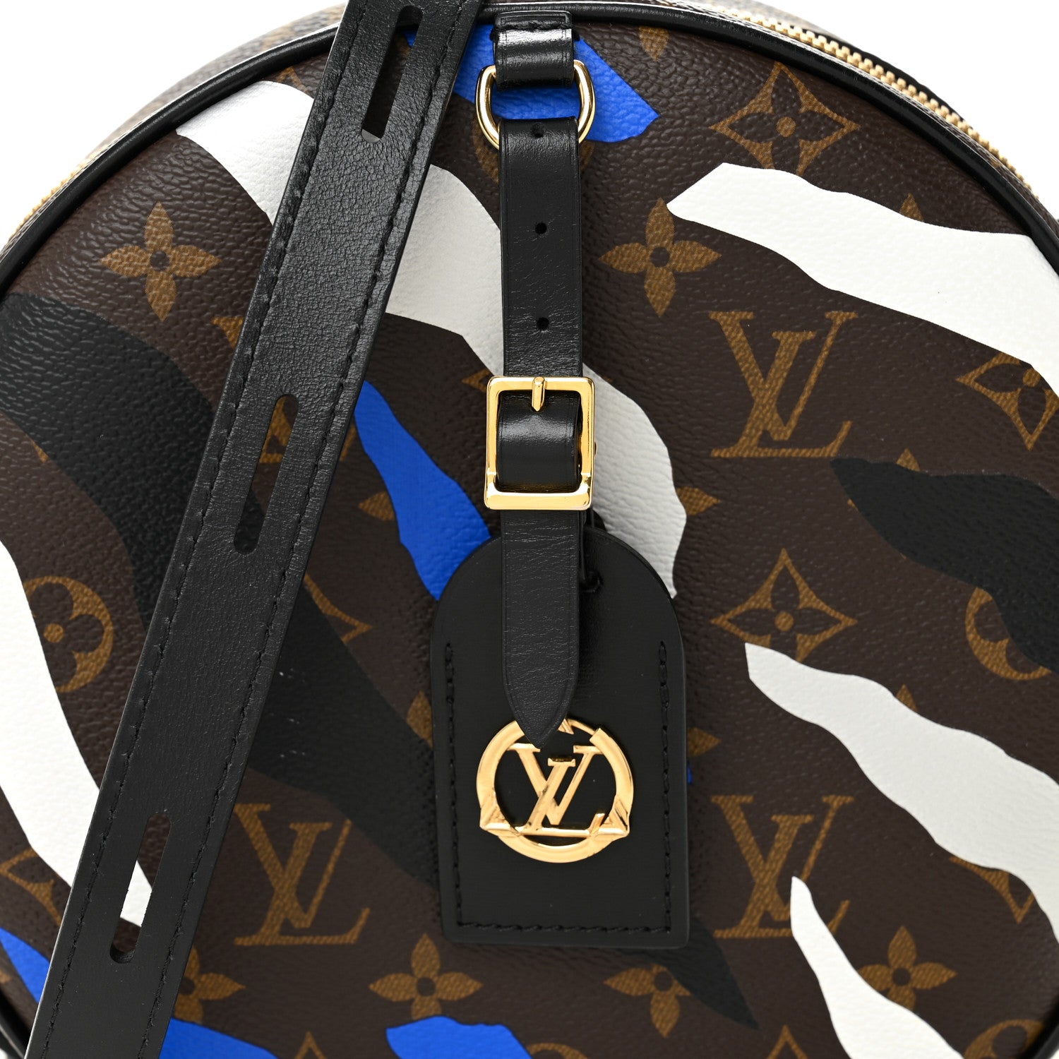 Louis Vuitton X LOL Monogram Boite Chapeau Souple Blue Silver 8 of 10