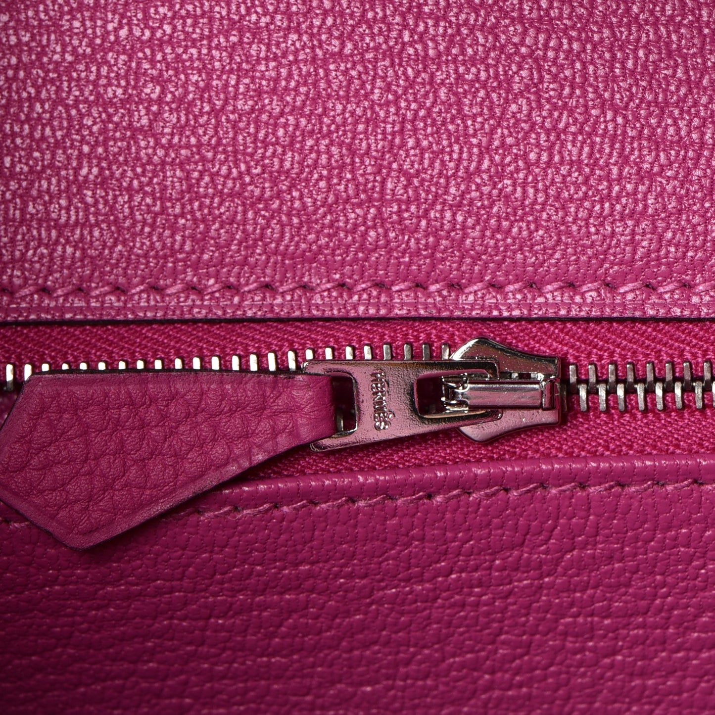 Togo Birkin 30 Rose Pourpre