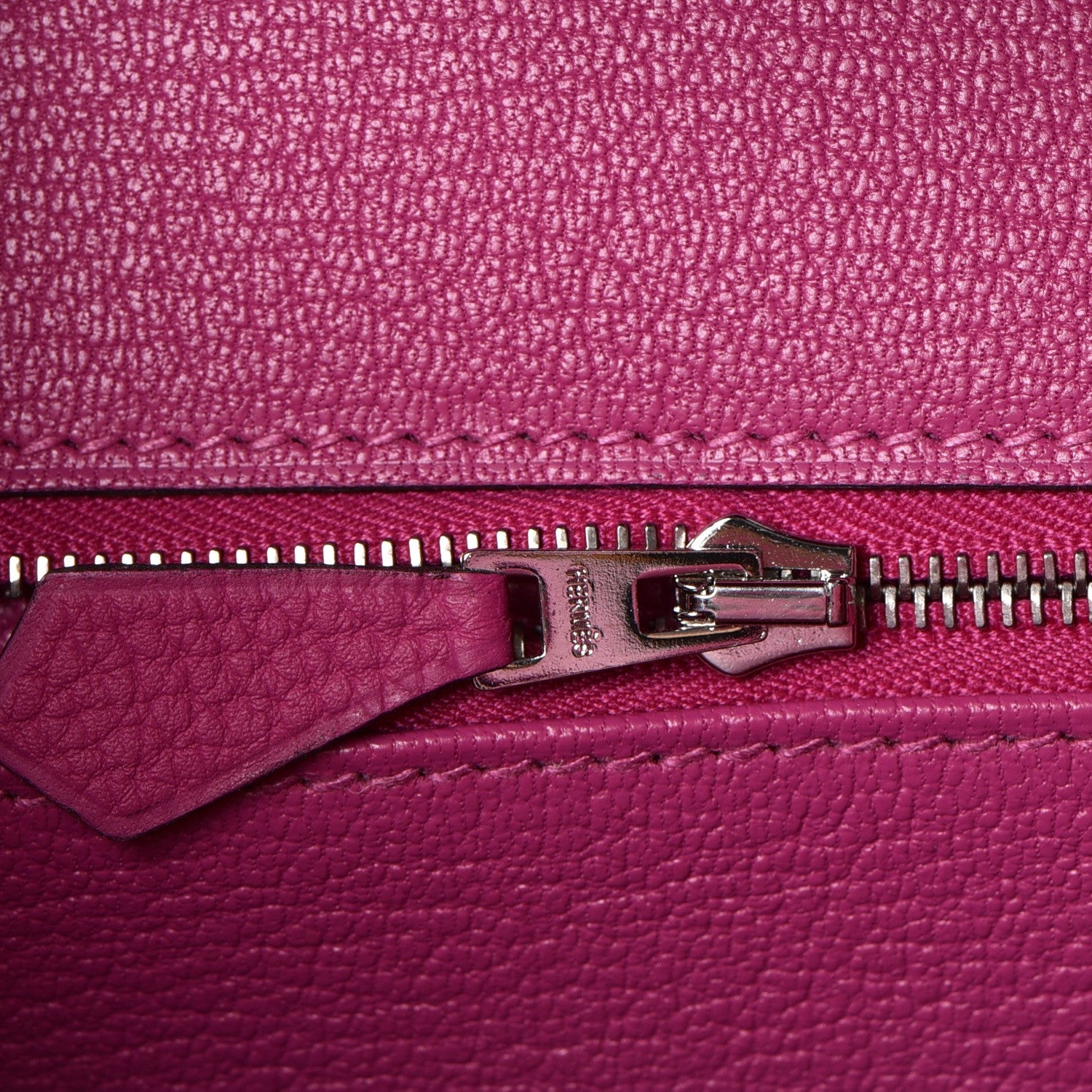Hermes Togo Birkin 30 Rose Pourpre 17 of 38