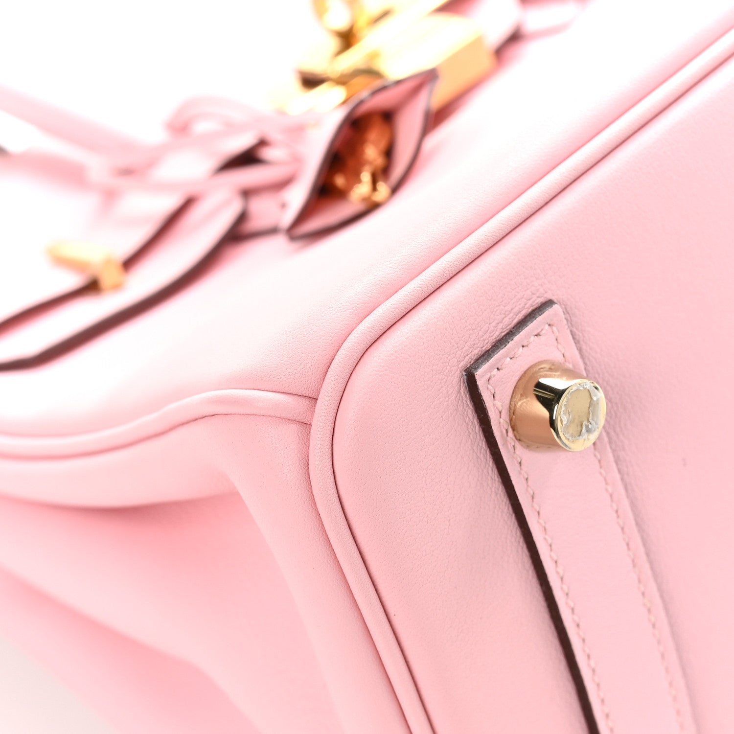 Hermes Swift Birkin 25 Rose Sakura 8 of 13