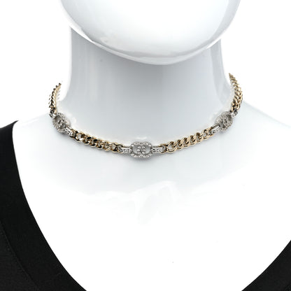 Chanel Metal CC Short Necklace Gold 2 of 6