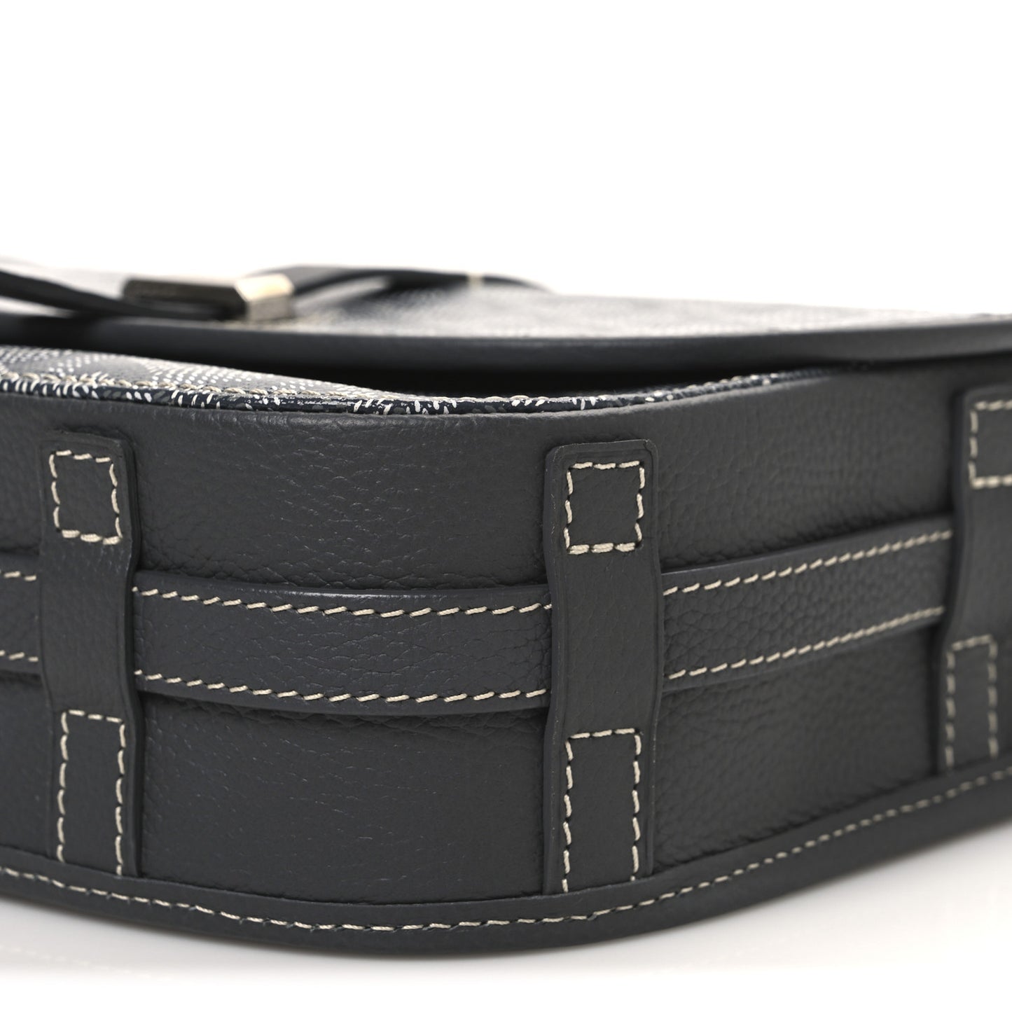 Goyardine Belvedere II PM Messenger Bag Gray