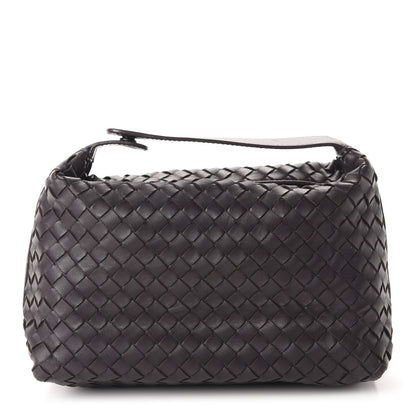 Bottega Veneta Nappa Intrecciato Large Cosmetic Case Ebano 1 of 13