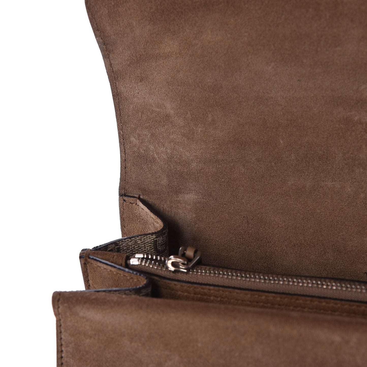 GG Supreme Monogram Small Dionysus Shoulder Bag Taupe