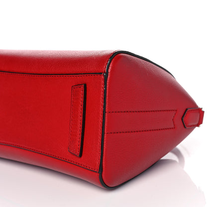 Givenchy Sugar Goatskin Mini Antigona Dark Red 9 of 9