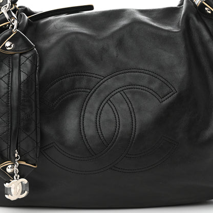 Chanel Lambskin Large Edgy Hobo Black 8 of 11