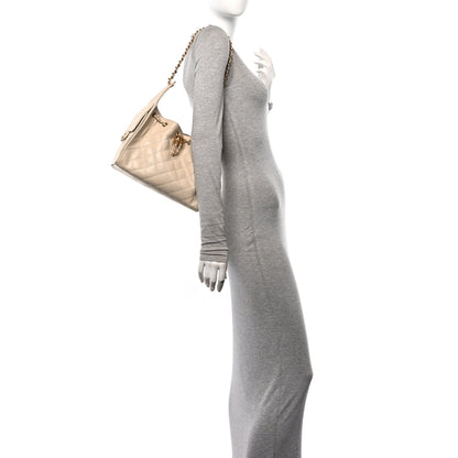 Chanel Caviar Quilted Small Chanel 25 Handbag Beige 2 of 11