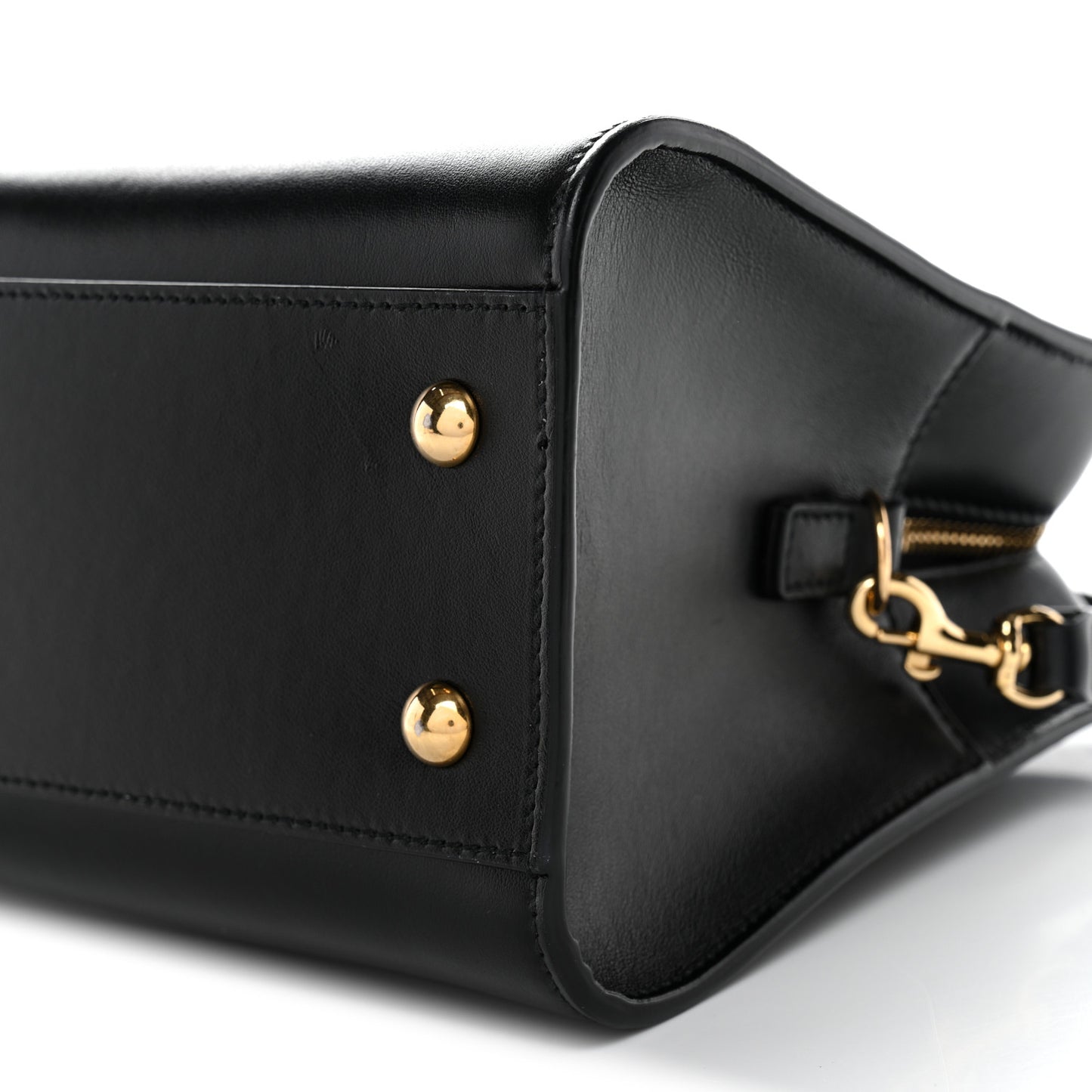 Calfskin Monogram Baby Cabas Black