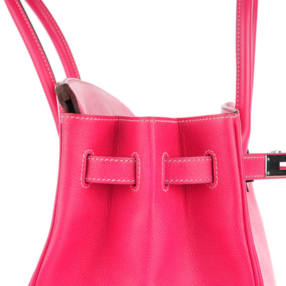 Hermes Epsom Birkin 35 Rose Tyrien 12 of 15