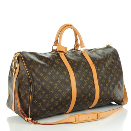 Louis Vuitton Monogram Keepall Bandouliere 55 3 of 8