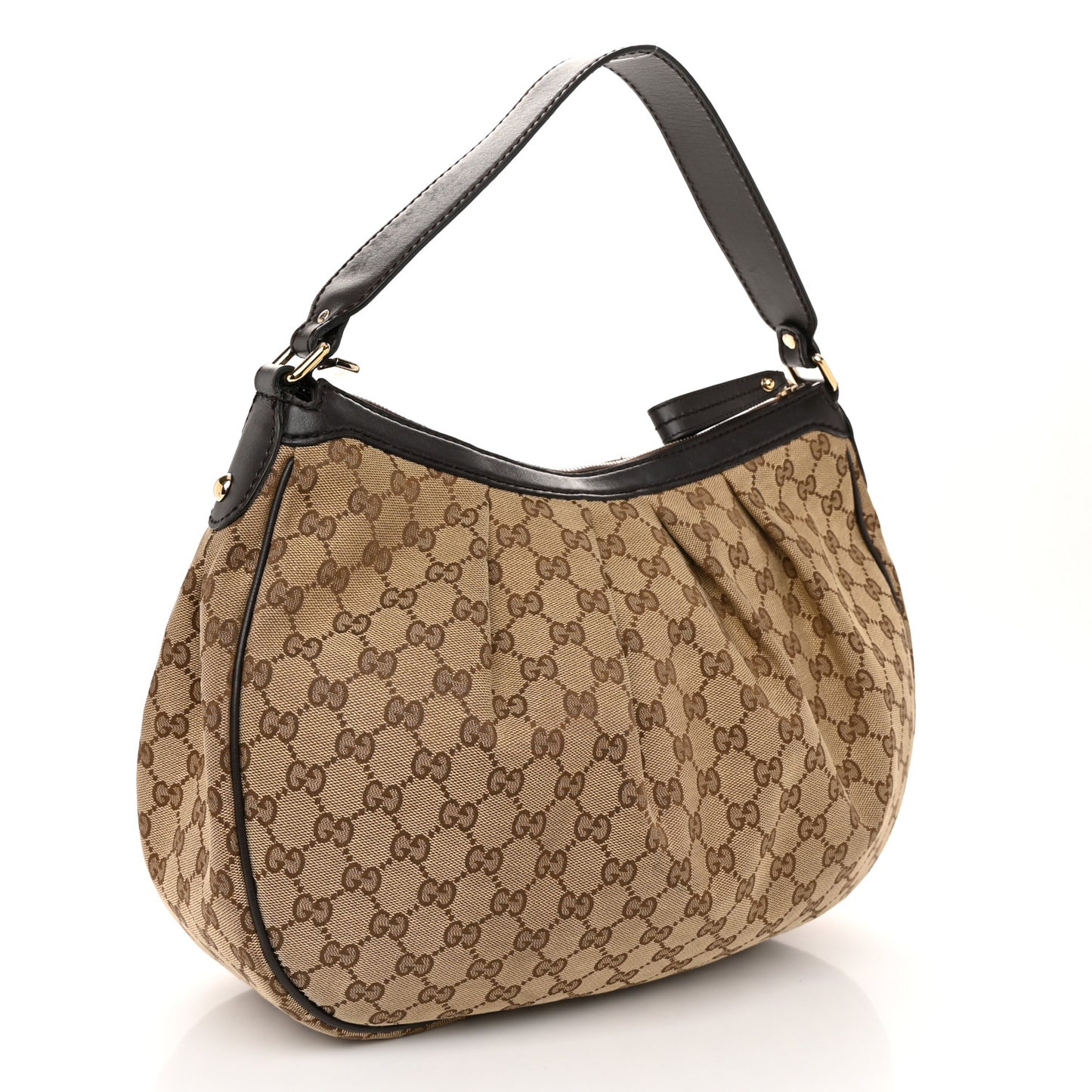 Monogram Medium Sukey Hobo Dark Brown