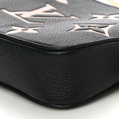 Louis Vuitton Empreinte Monogram Giant Mini Pochette Accessories Black 9 of 10