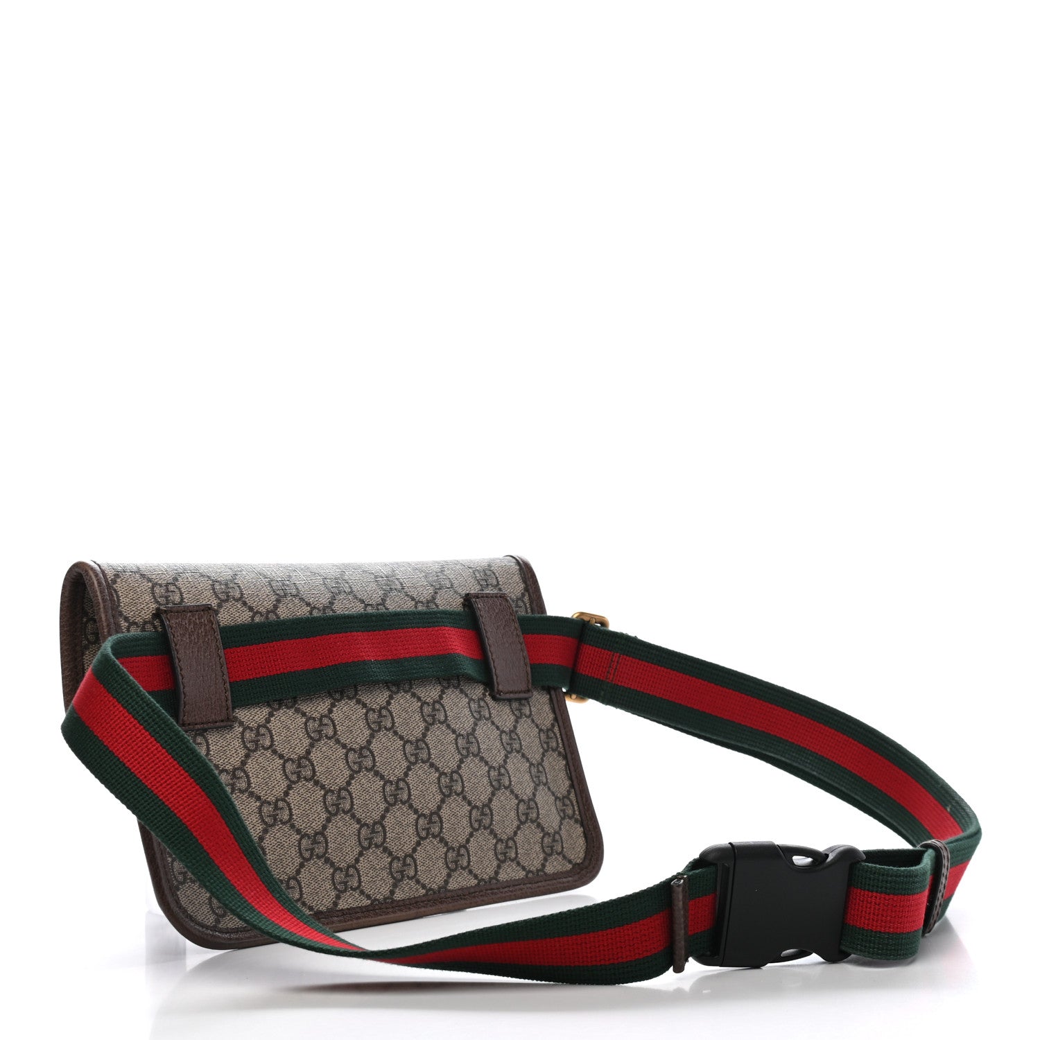 Gucci GG Supreme Monogram Neo Vintage Web Belt Bag Brown 3 of 10