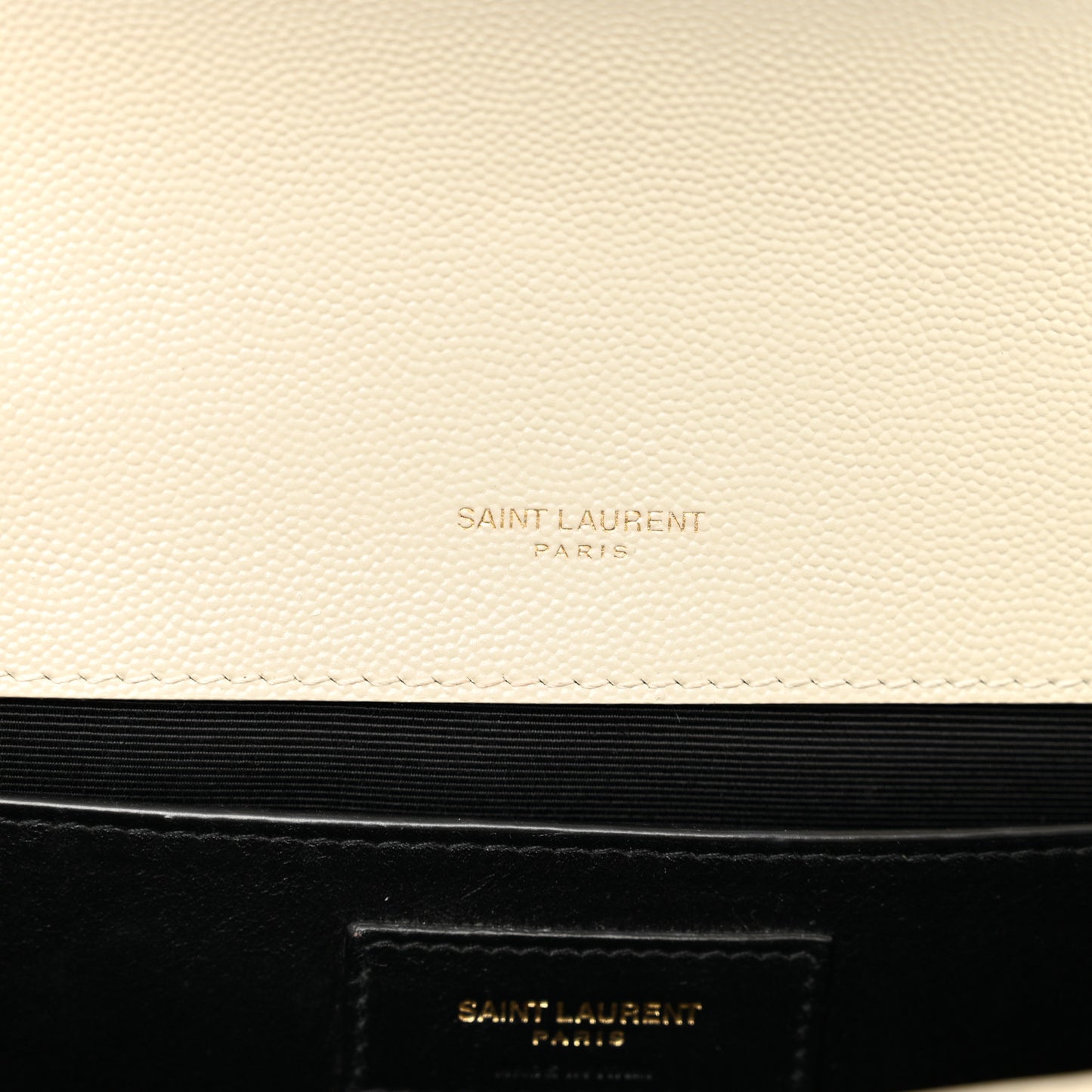 Grain De Poudre Textured Mixed Matelasse Medium Triquilt Monogram Satchel Crema Soft