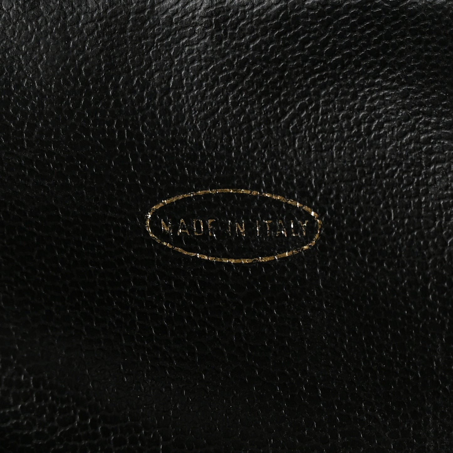 Patent CC Shoulder Bag Black