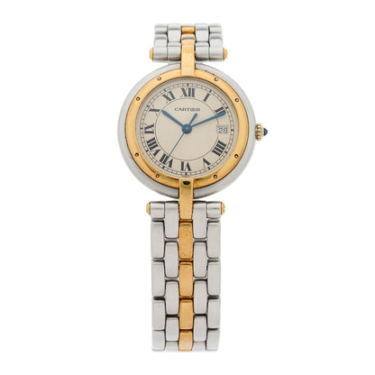 Cartier Stainless Steel 18K Yellow Gold 29mm Panthere Vendome Quartz Watch 1 of 4