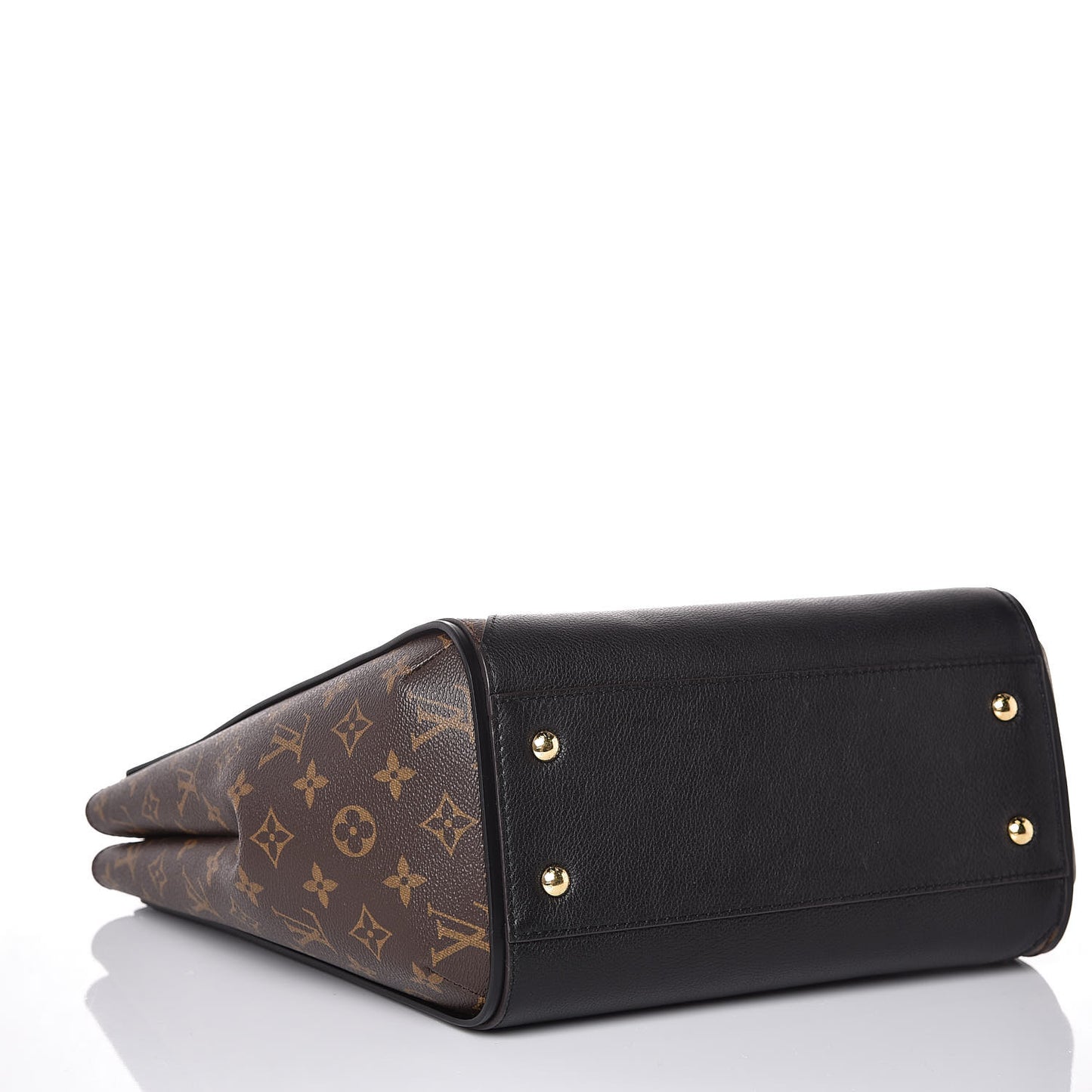 Calfskin Monogram Kimono Tote Black