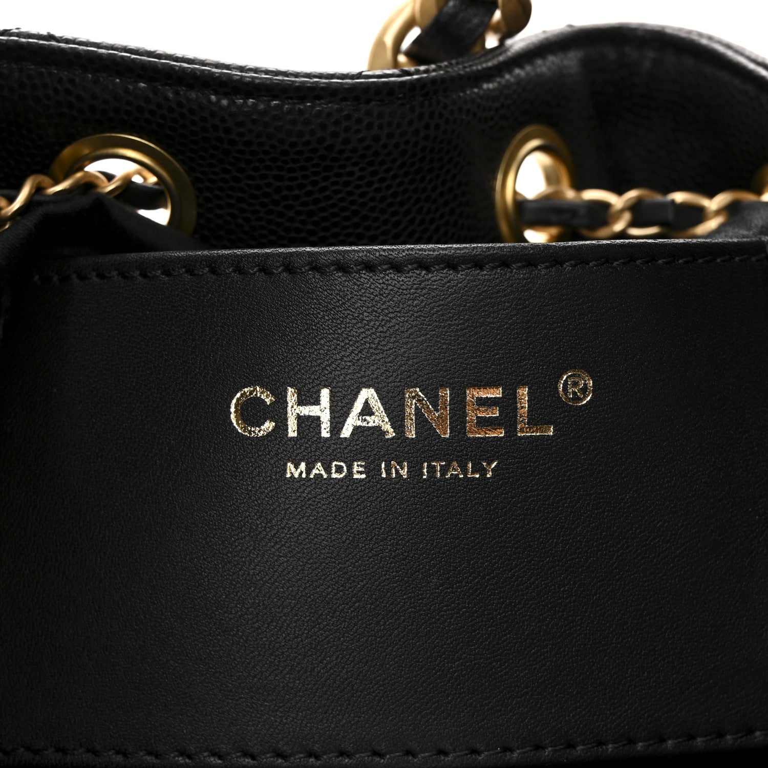 Chanel Caviar Quilted Small Chanel 25 Handbag Black 6 of 10