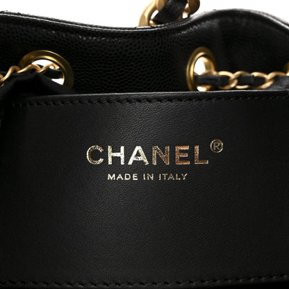 Chanel Caviar Quilted Small Chanel 25 Handbag Black 6 of 10