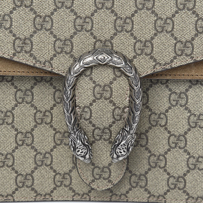Gucci GG Supreme Monogram Medium Dionysus Shoulder Bag Taupe 12 of 12