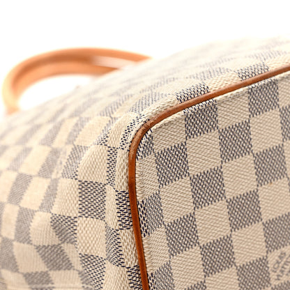 Louis Vuitton Damier Azur Saleya MM 9 of 13
