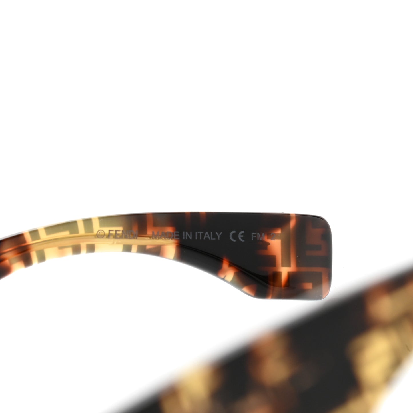 Acetate Fendi Roma Cat Eye Sunglasses FF 0435/S Havana