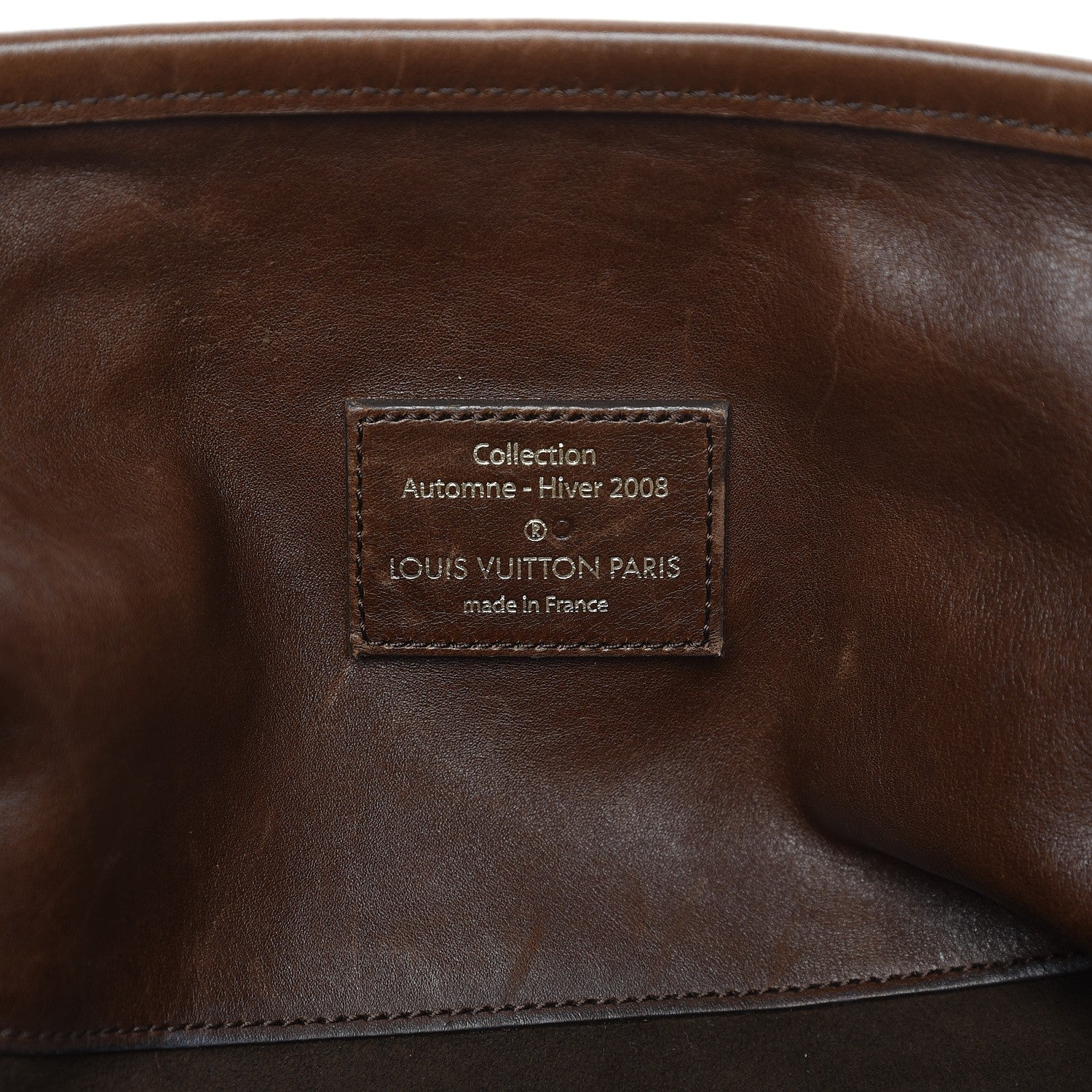 Louis Vuitton Monogram Paris Souple Whisper PM Chocolate 6 of 12