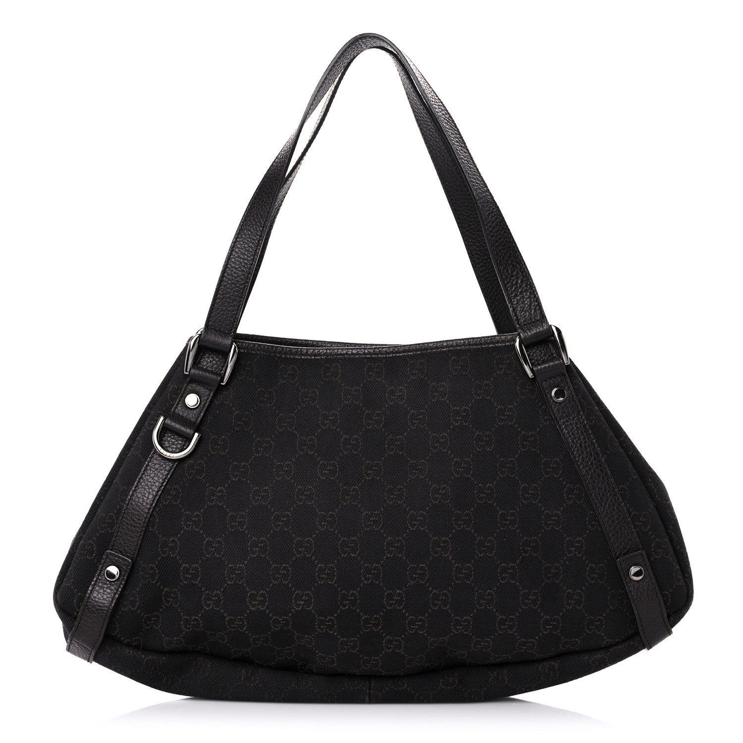 Gucci Monogram Medium Abbey Shoulder Bag Chocolate 1 of 16