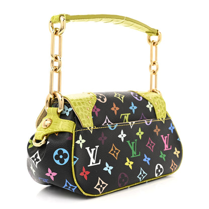 Louis Vuitton Monogram Multicolor Alligator Marilyn Black 3 of 12