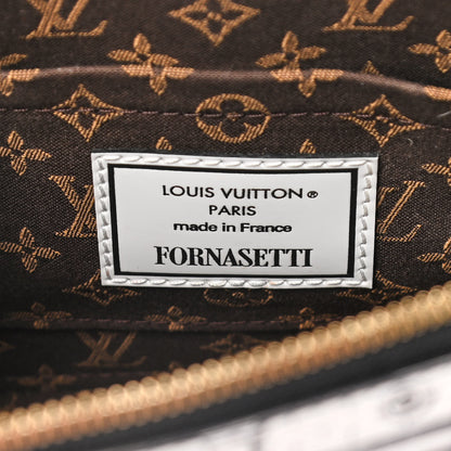 Louis Vuitton X FORNASETTI Calfskin Architettura Alma BB Black White 6 of 12