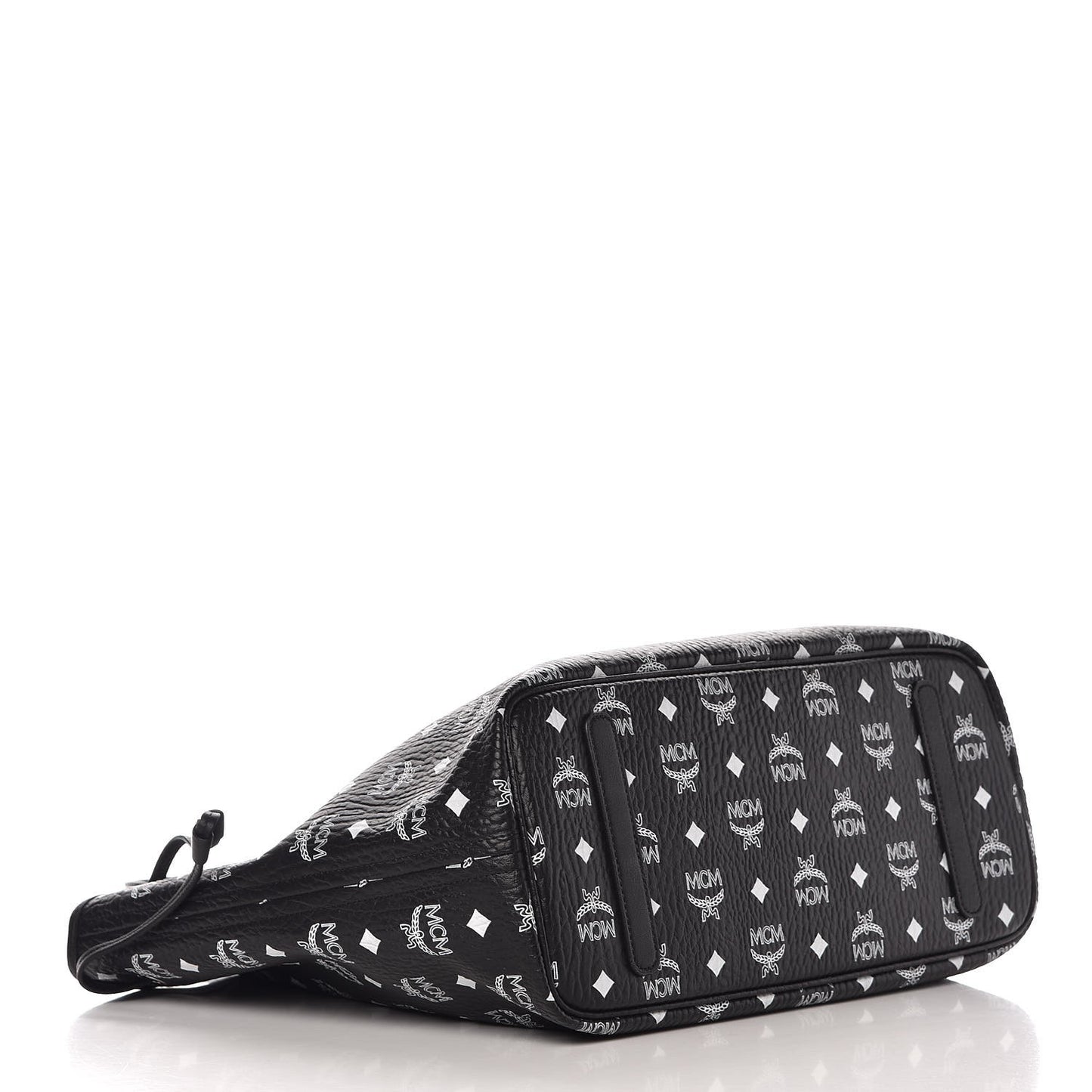 Visetos Medium Reversible Shopper Tote Black