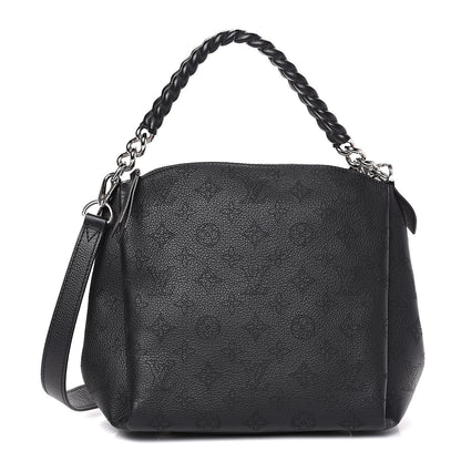 Louis Vuitton Mahina Babylone Chain BB Black 1 of 8