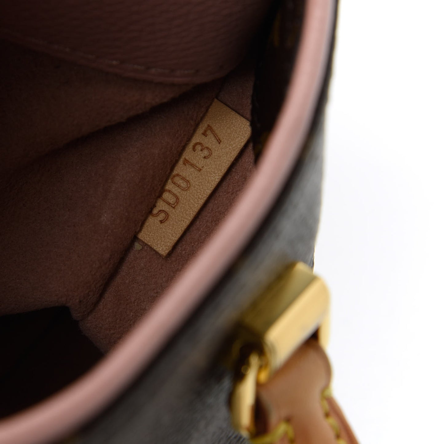 Monogram Pallas BB Rose Ballerine