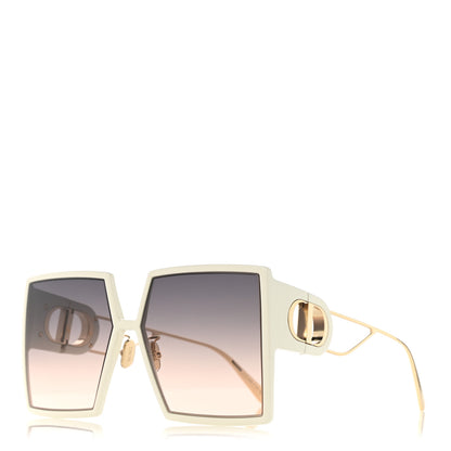Christian Dior Square 30 Montaigne Sunglasses White 1 of 8