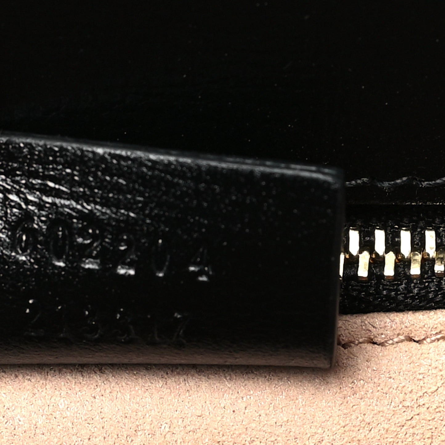Textured Calfskin Horsebit 1955 Shoulder Bag Black