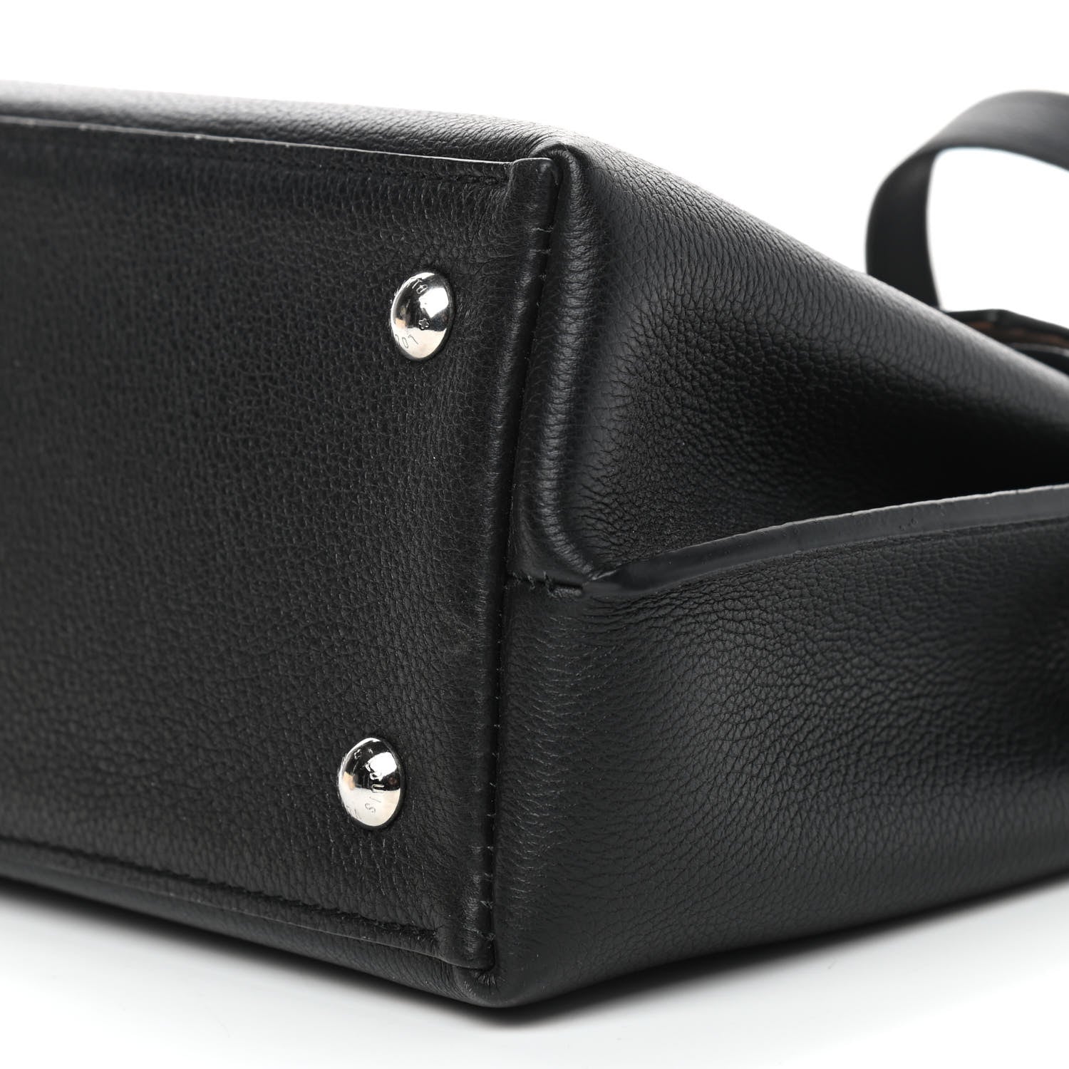 Louis Vuitton Calfskin Lockme Ever BB Black 9 of 9