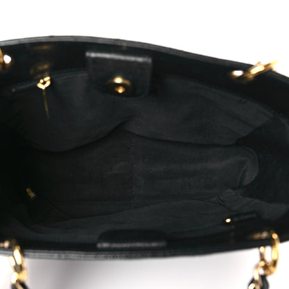 Chanel Caviar Quilted Petit Shopping Tote PST Black 5 of 9