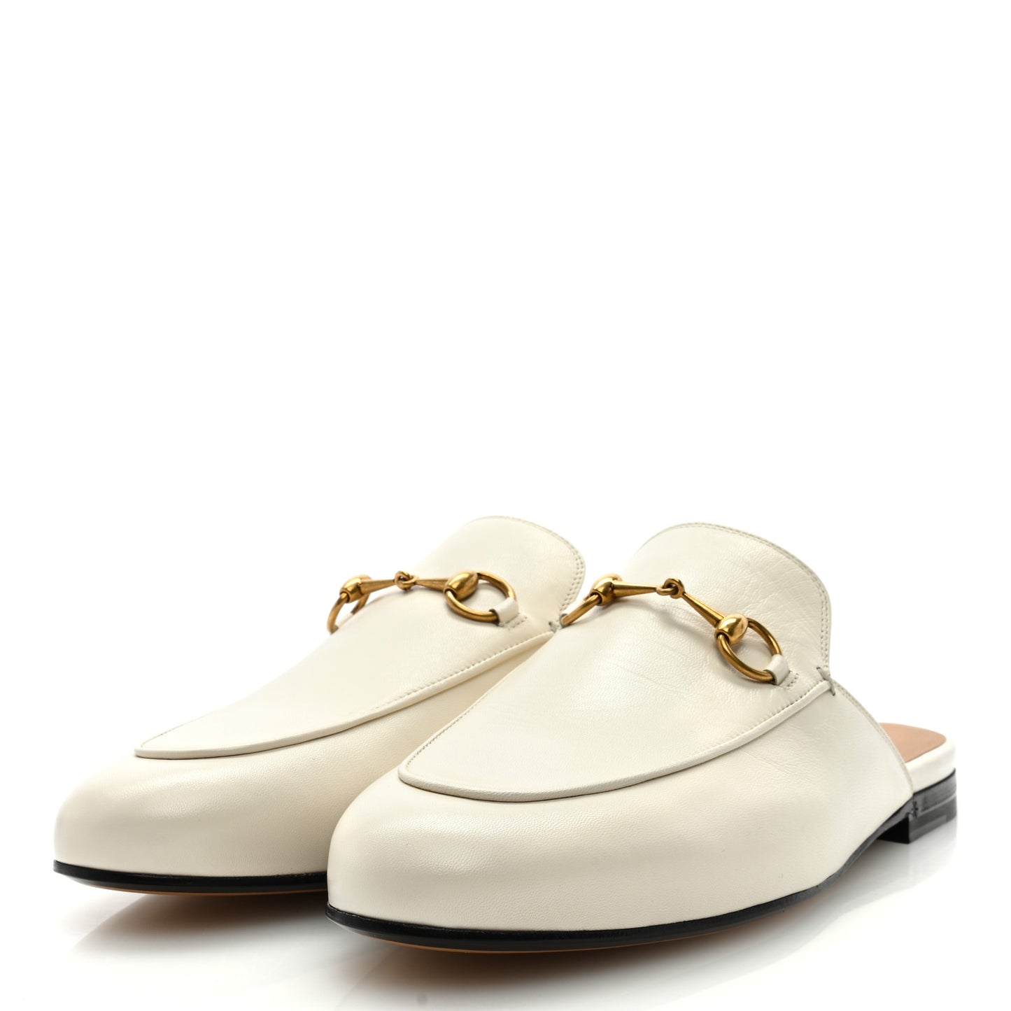 Malaga Kid Womens Princetown Slippers 40 Mystic White