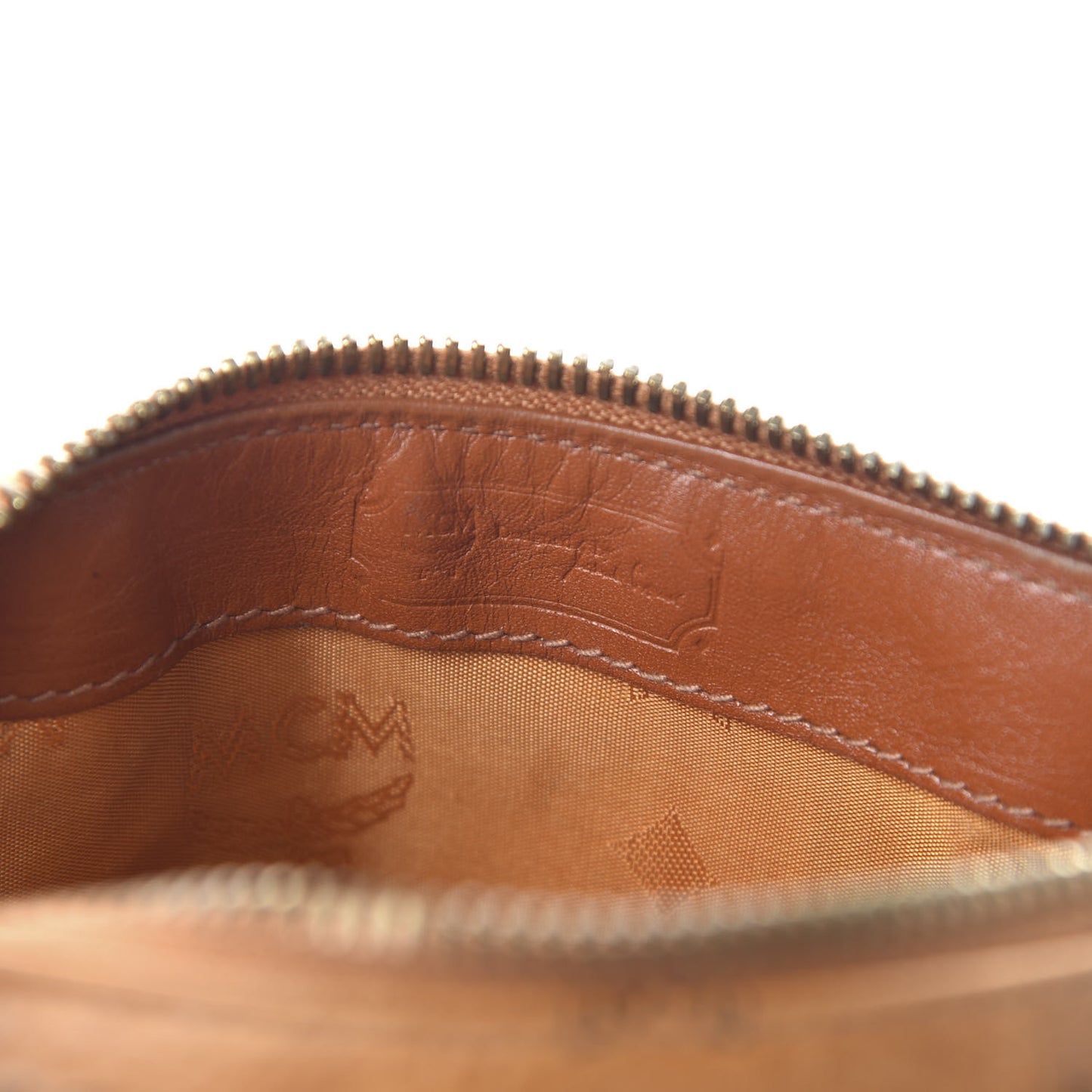 Visetos Mini Boston Bag Cognac