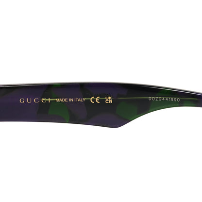 Gucci Acetate Rectangle Sunglasses GG0962S Black 5 of 8