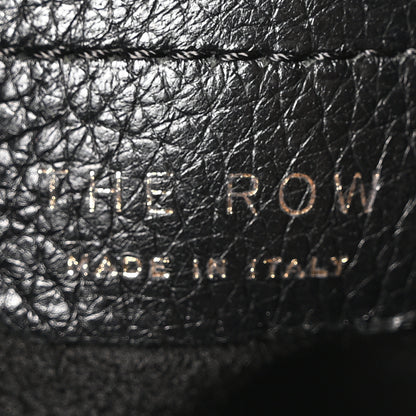 The Row Grained Calfskin Drawstring Bucket Bag Black 6 of 9