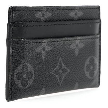 Louis Vuitton Monogram Eclipse Porte-Cartes Double Card Holder 3 of 6