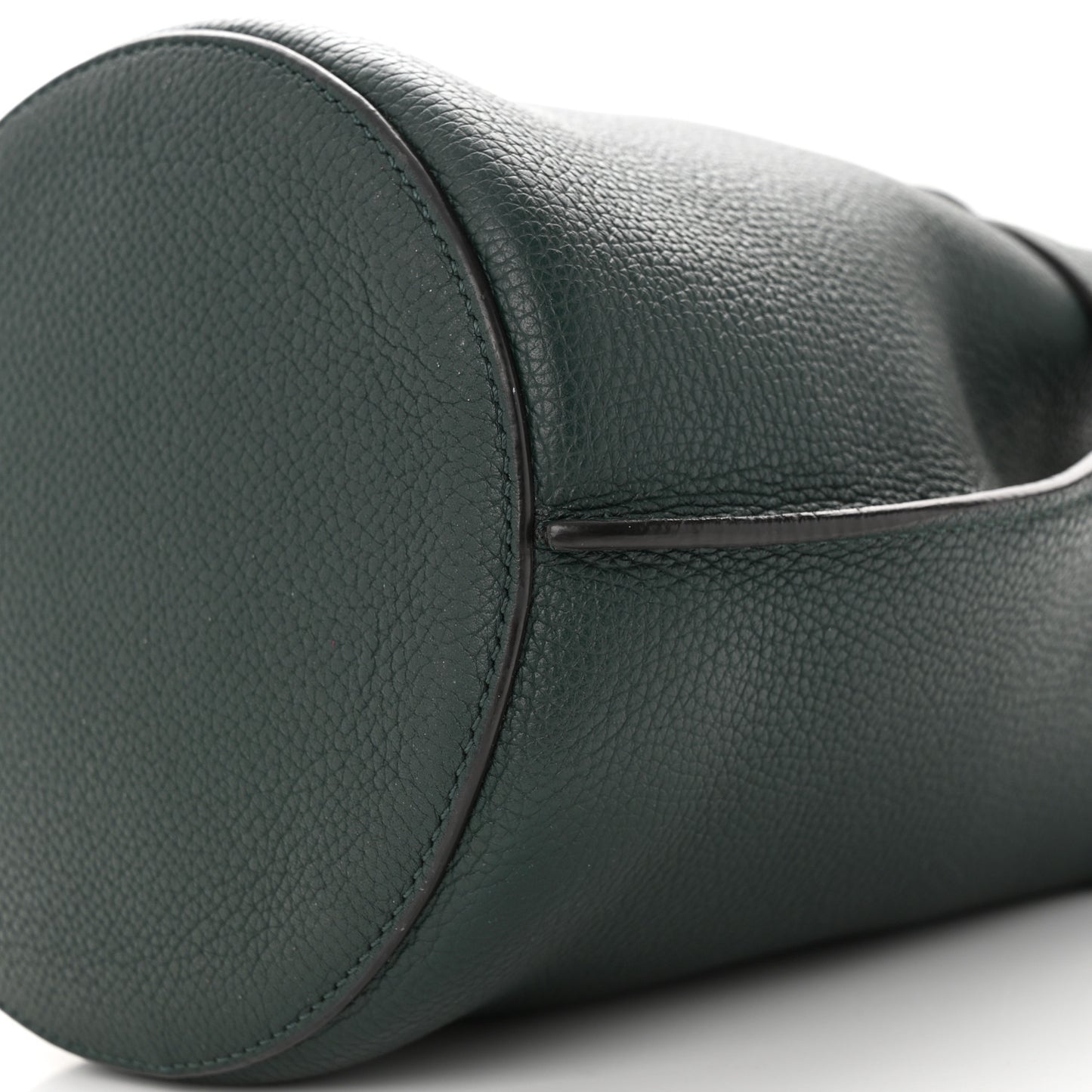 Supple Grained Calfskin Nano Big Bag Bucket Amazone