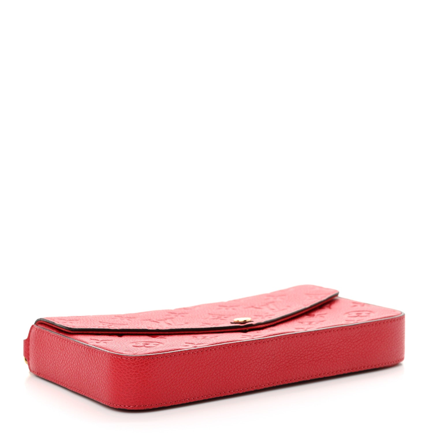 Louis Vuitton Empreinte Pochette Felicie Chain Wallet Scarlet 5 of 11
